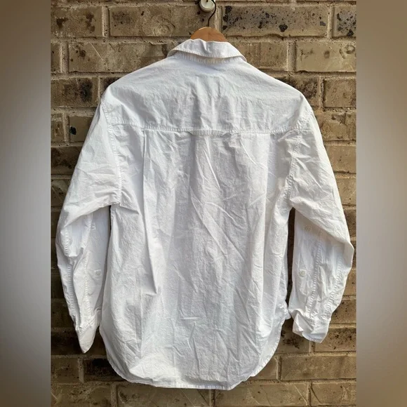 Citizens Of Humanity White Button Down Shirt - Picture 6 of 12